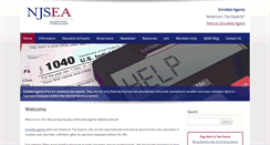 Desktop Screenshot of njsea.org