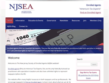 Tablet Screenshot of njsea.org